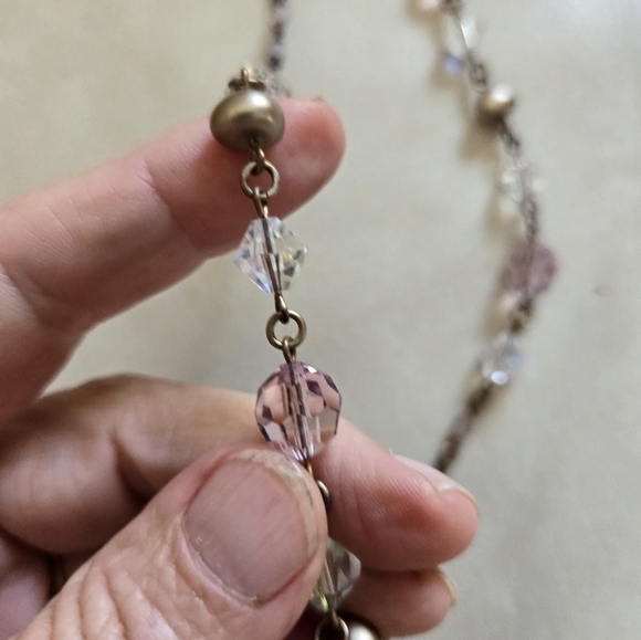 Kirks Folly Choker Necklace Crystals Multicolor Sparkly Statement Layering - Picture 6 of 11